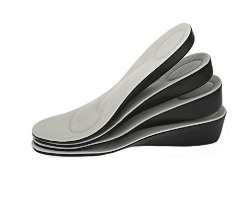 Plantillas elevadoras de espuma viscoelástica 2.5 cm para hombre miniatura 1