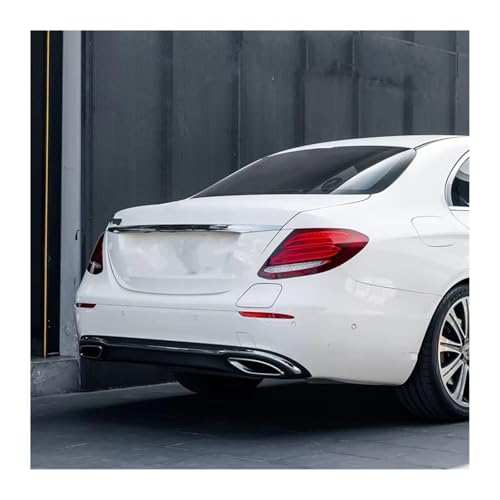 Silencieux pour Benz W213 E300 E200 embout echappement voiture noir - 5
