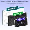 ELECROW ESP32 Display 1024x600, 7 Inch HMI ESP32 IPS Touch Screen, Support AI Speech Interaction, ESP32-P4 Dual-Core Processor, Up to 400MHz, Compatible with Arduino, ESP-IDF, LVGL (Without Camera)