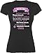 Oma Geschenk - Ich Bin eine Oma! - XL - Schwarz - Tshirt Damen sprüche - L191 - Tailliertes Tshirt für Damen und Frauen T-Shirt