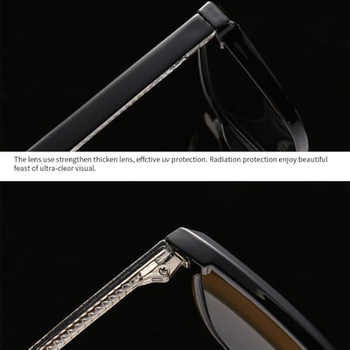 Lunettes de soleil oeil de chat de luxe rétro MUTYNE double