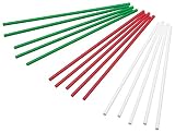 palitos plasticos Variedad de colores Kitchen Craft Sweetly Does It Pop Sticks Palos de Soporte para Pastel, Multicolor