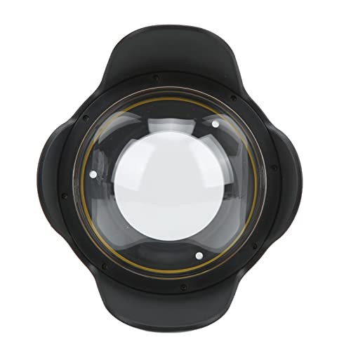 Ombra dellobiettivo fisheye con Porta a Cupola grandangolo Eccellente Ottico 0.7 Coefficiente di amplificazione Durevole per la Fotografia Subacquea