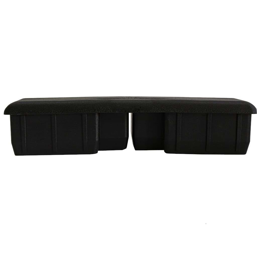 TIBU Zatyczki lamelowe prostokątne zaślepki do rur, zaślepki do rur, osłona, prostokątne, 50 sztuk, rury prostokątne, 100 x 30 x 2 mm