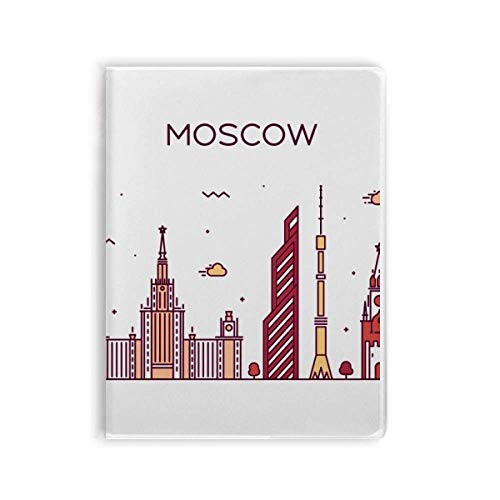 Carnet de notes Moscou Russie à couverture souple pour écrire