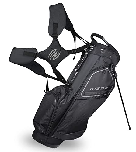 Hot-Z Golf 3.0 Premium 14 Way Divider Stand Bag Black/Gray