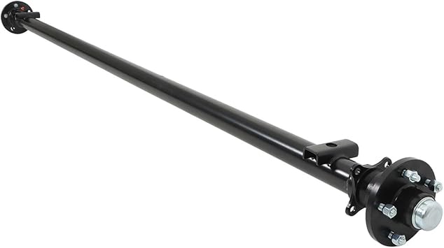 munirater 3500lbs 5x4.5 Bolt Pattern Spring Center Trailer Axle