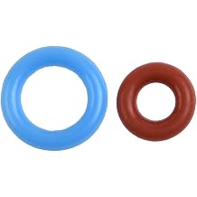 Boiler O-Ring Set for Breville for Dual Boiler Coffee Machine - Thermal Seal Ring Hose Connector Maintenance Kit Accessories17pcs 5 blue 12 red