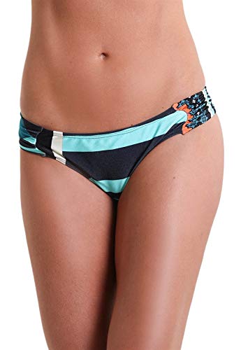 Calcinha Biquíni Avulso Borboleta Tulum - Estampa Azul Tulum - P