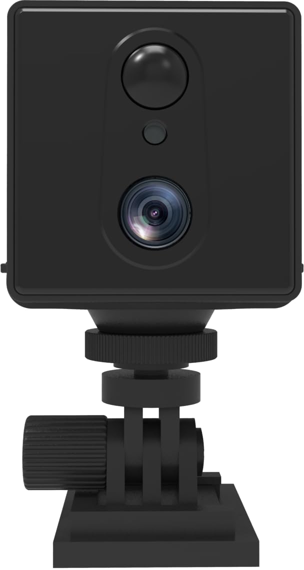 DIYTECH Mini Cámara IP Videovigilancia 3G/4G DIY-B75 con batería para Interiores. Uso con Tarjeta SIM (no incluida).