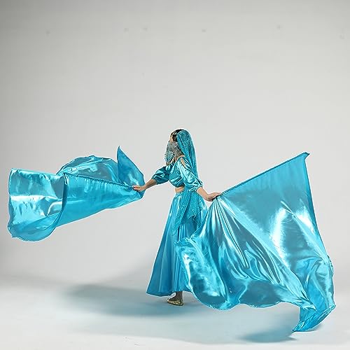 Drapeaux de danse chrétienne bleu clair pour magnifier le culte - 5