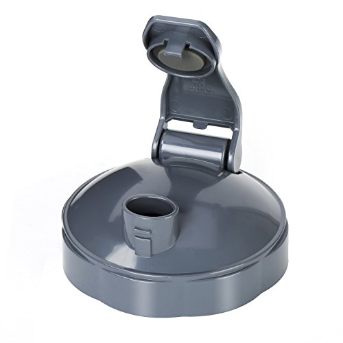 Flip Top To-go Lid Mug Cup Lid Cover for Blender Juicer Mixer Replacement Part for Nutri Bullet - Grey