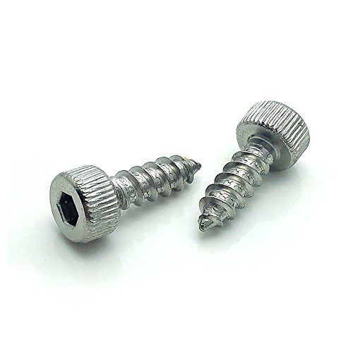 50 tornillos M4 acero inoxidable hexagonal 12mm miniatura 3