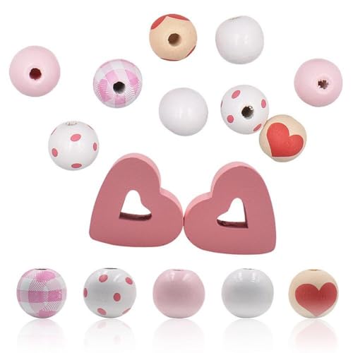 Perles en bois de Saint-Valentin pour déclarer votre amour à travers le DIY - 2