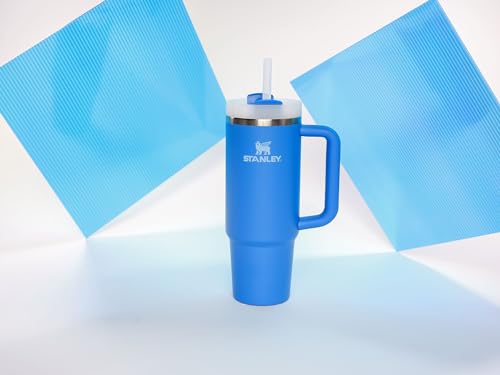 Stanley Quencher H2.0 Tumbler with Handle and Straw 30 oz | Flowstate 3-Position Lid | Cup Holder Compatible for Travel | Insulated Stainless Steel Cup | BPA-Free | Azure - Image 5