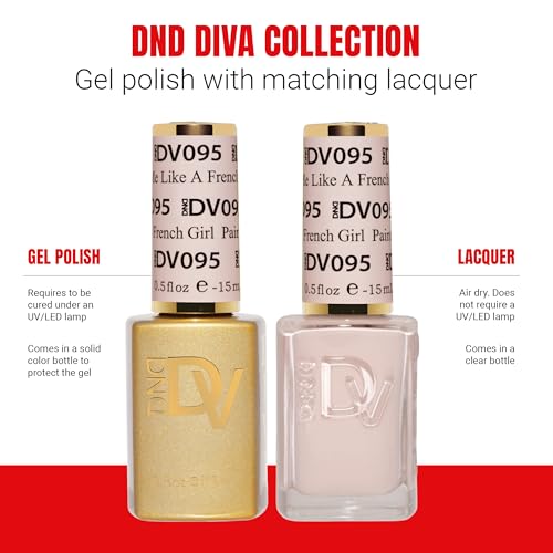 Set de esmalte gel DND Coquette, 0.5 Fl Oz miniatura 4