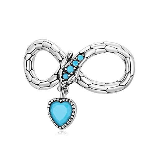 Abalorio de amor infinito para pulsera personalizada de mujer