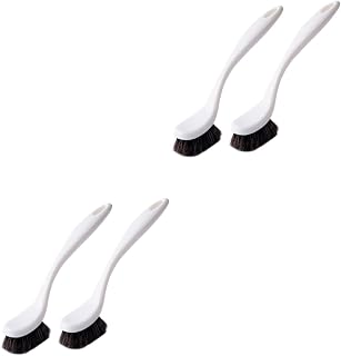 LALAFINA Cleanser 4 Pcs Brush Dish Scrubber Cleaning Scrubber Toliet Bowl Cleaner Kitchen Cleaning Brushes Kitchen Toilet Bowl Cleaner Brush