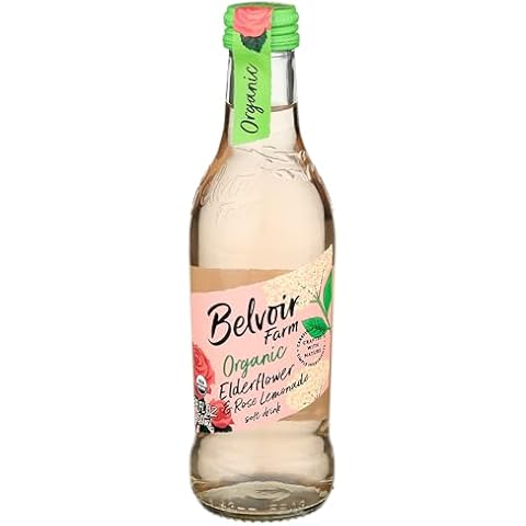 Belvoir Organic Elderflower Rose Lemonade, 8.4 FZ Cover