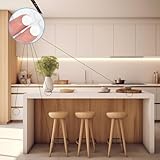 261 Pcs Mini Foam Felt Pads, Self Stick Pads Furniture Felt Pad Round 3/8 Inches Diameter Self Adhesive Cabinet Cushion Dots for Cabinet Doors Furniture Desks Floor Drawers Black - Image 5