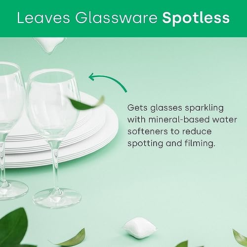 Dropps Dishwasher Detergent | Lemon, 64 Pods | Deep Cleans For Sparkling, Shiny Dishes| Low-Waste Packaging | No Rinse Aid Or Pre-Wash Needed | Powered By Natural Mineral-Based Ingredients #TOP2