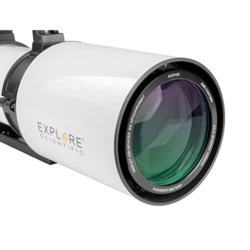 41OrdmMFmnL Explore Scientific FCD100 Series 127mm f/7.5 Aluminum Air-Spaced Triplet ED APO Refractor Telescope - Image 4