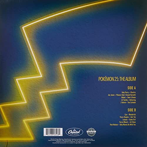 Pokemon 25: The Album [Yellow LP]