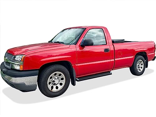 Estribos APS Running Boards 6in Negro para Silverado Sierra miniatura 6
