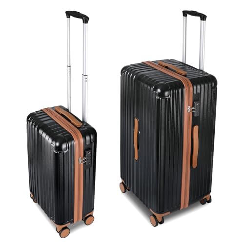 WireHot 2-Piece 20/28" ABS+PC Hard Shell Luggage Set