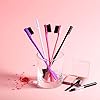 5 Pieces Hair Edge Brush Double Sided Control Hair Brush Comb Combo Pack Smooth Comb Grooming (5 Colors)