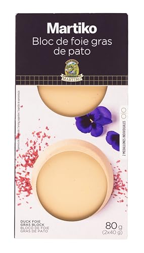 Martiko Bloc de Foie Gras de Pato, 2 x 40g (Refrigerado)