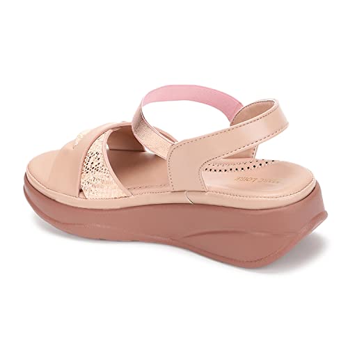 Image of Marc Loire Women Soft Comfortable Solid Platform Heels