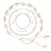 Puka-Shell-Necklace-Choker,VOGCREST Vsco-Chip Seashell Necklace Choker for Women Men Kids,Natural Handmade Adjustable Beach Necklace Choker for Boys Girls 4 Pcs (style03)