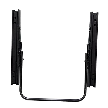 SECRET DESIRE Vehicle Seat Slider Track Set Double-Locking Fit for Commercial Racing Car