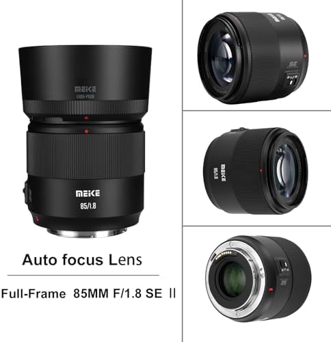 Meike 85mm f1.8 SE II Full Frame STM Auto Focus Telephoto Lens for Canon EOS EF - view 3
