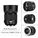 Meike 85 mm f1.8 SE II Full Format STM High Resolution 8K Auto Focus Medium Telephoto Lens for Canon EOS EF Bayonet Digital SLR Cameras Compatible with Canon APS-C such as 1D 5D3 5D4 6D 7D 70D 550D