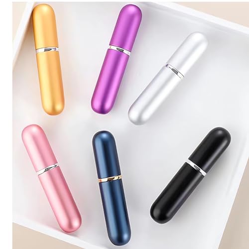 BasicPacking 14 Pieces 5 ml Mini Perfume Spray Bottles, Red Portable Perfume Bottles Refillable Spray Perfume Atomizer Bottle for Purse Handbag Pocket Luggage+ 4 x Funnels - Image 8