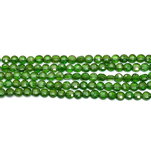 Chrome Diopside AAA+ perles facettées de qualité gemme pour haute joaillerie