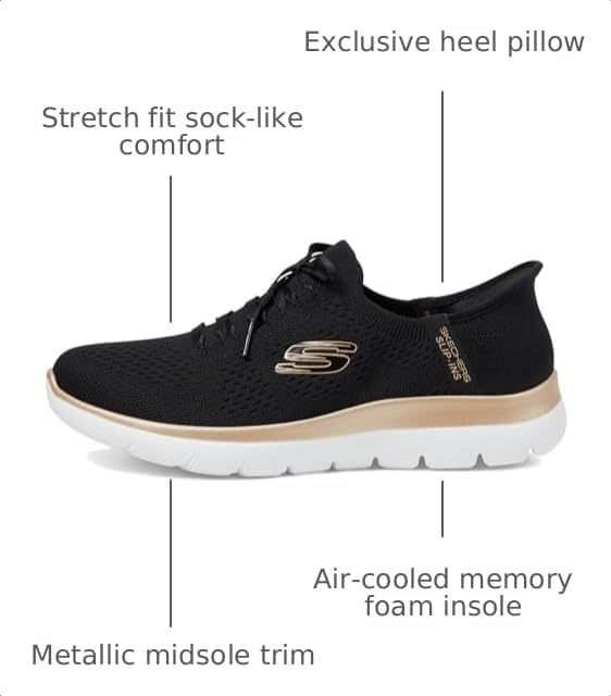 Image of Skechers Women's Summits Night Chic Sneaker
