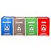 Sacs poubelle de recyclage séparés pour la maison, la cuisine, le bureau – Poubelle de tri des déchets, organiseur, paniers étanches, compartiments, conteneurs Tama