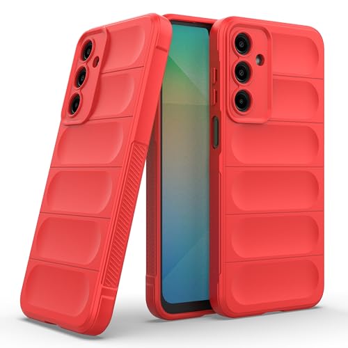 Image of Zapcase Back Case Cover for Realme C75 5G | Compatible for Realme C75 5G Back Cover | Liquid Silicon Magic Case with Camera Protection | Red