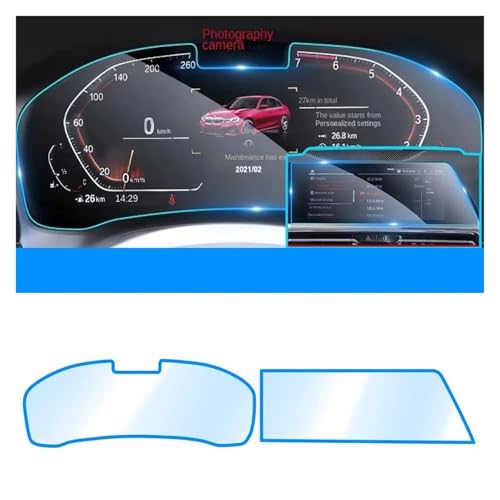 Verre trempé autoradio Audi Q4 E-tron protection instruments - 2