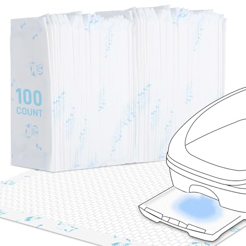 Litter Pads Compatible with Breez Litter Box System, Super Absorbent Cat Pee Pads Disposable, Odor Control, Quick Absorption, 16.9