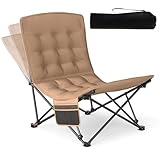 COSTWAY Campingstuhl faltbar,...