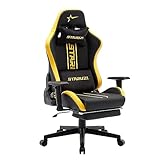 t3 armlehne nachrüsten 【Ergonomischer Gaming Stuhl】Der STARUZI Gaming Stuhl ist gemäß der menschlichen Körperstruktur gestaltet. Das Sitzkissen ist mit weichem und hochdichtem dicken Schwamm mit einer Dicke von 11 cm gefüllt, um den Druck auf die Beine zu verteilen und das Sitzen ohne Ermüdung zu ermöglichen. Da jeder Körper anders ist, haben wir eine flexible Kopfstütze und ein Lordosenkissen aus Memory-Schaum integriert, damit Sie es dort positionieren können, wo Sie weiche, komfortable Unterstützung benötigen.