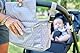 TENDS Kinderwagen Organizer Universal & Multifunktional - Baby und Maternitätsrucksack Features - Buggy Zubehörtasche Reißverschlusstasche und Verstellbarem Schultergurt - Vielseitig für Windeln