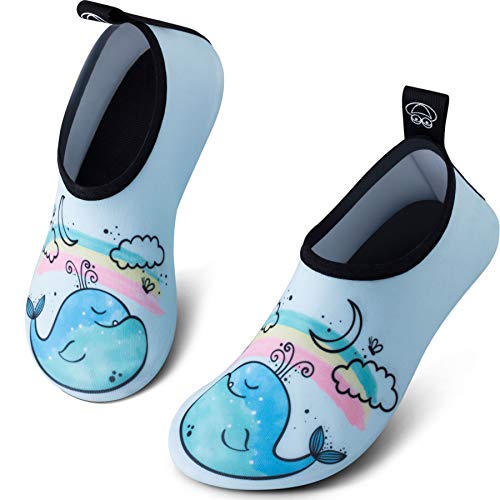 SIMARI Kids Water Shoes Girls Boys Toddler Quick Dry Anti Slip Aqua Socks for Beach Outdoor Sports SWS003