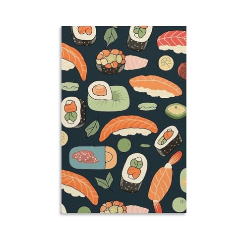 Tableau moderne nourriture sushi pour égayer vos murs