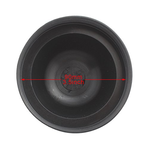 Tomall 90Mm 3.5" Rubber Seal Dustproof Covers For Led Headlight Conversion Kit #TOP1