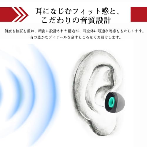 NITIUMI イヤーピース シリコン イヤホンパッド イヤホンキャップ 高遮音 ポータブルオーディオアクセサリ 交換用 10個セット (ブラックブルー)